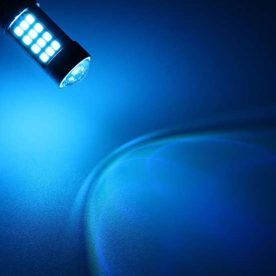 5202 2835 2323 H16 24W 750LM Blue/White 42 SMD LED Car Fog Lights Bulb with Lens