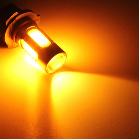 7.5W Amber Ice Blue H10 COB LED Replacement Bulb For Car Fog Daytime Light 7.5W Amber Ice Blue H10 COB LED Replacement Bulb For Car Fog Daytime Light