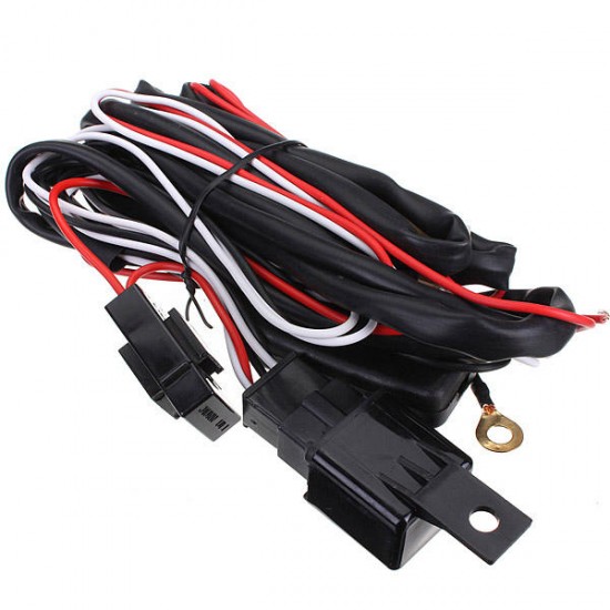 8LED Gog Light DRL Bumper Grill Wiring Harness Relay For 99-04 VW 8LED Gog Light DRL Bumper Grill Wiring Harness Relay For 99-04 VW
