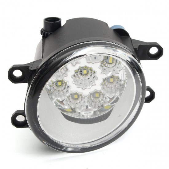 9 LED Front Fog Light Driving Lamp with Bulbs 6000K White For Toyota Corolla Camry Highlander Avalon For Lexus 9 LED Front Fog Light Driving Lamp with Bulbs 6000K White For Toyota Corolla Camry Highlander Avalon For Lexus