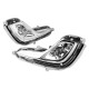 A Pair 12V Left Right Front Clear Bumper Car Fog Lights Lamps for Hyundai Accent 2012-2014