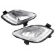A Pair Left Right Clear Front Bumper Car Fog Lights Lamps For Hyundai Elantra 2011-2013 A Pair Left Right Clear Front Bumper Car Fog Lights Lamps For Hyundai Elantra 2011-2013