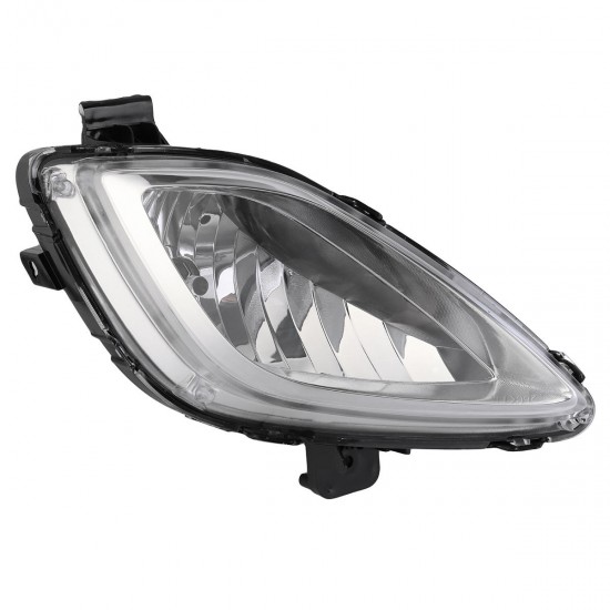 A Pair Left Right Clear Front Bumper Car Fog Lights Lamps For Hyundai Elantra 2011-2013 A Pair Left Right Clear Front Bumper Car Fog Lights Lamps For Hyundai Elantra 2011-2013