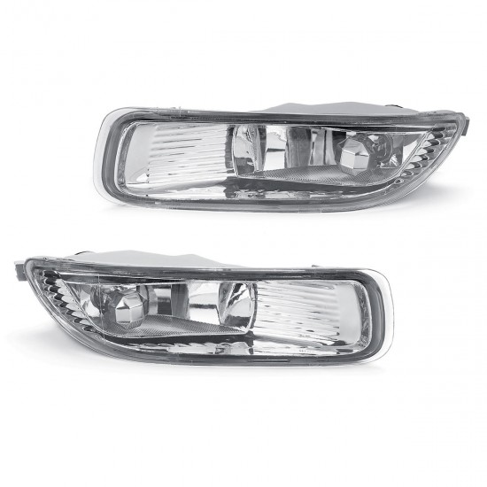 Car Front Bumper Driving Fog Lights Lamps Clear Lens with Bulb Amber for Toyota Corolla 2003-2004 812102060 8120002060