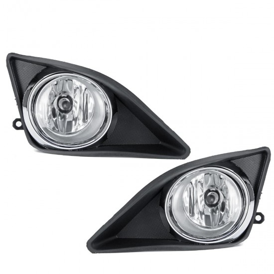Car Front Bumper Fog Lights Assembly with H11 Bulbs Amber Pair for Toyota Corolla 2009-2010 Car Front Bumper Fog Lights Assembly with H11 Bulbs Amber Pair for Toyota Corolla 2009-2010