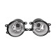 Car Front Bumper Fog Lights H11 Bulbs Amber with Covers Switch for Toyota Corolla 2008-2010 Car Front Bumper Fog Lights H11 Bulbs Amber with Covers Switch for Toyota Corolla 2008-2010