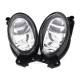 Car Front Bumper Fog Lights Lamp Case with No Bulb For Benz W204 W211 W219 W164 2007-2012