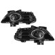 Car Front Bumper Fog Lights Lamp with Bulb Wiring Switch Bezel Pair for Ford Fusion 2013-2016 Car Front Bumper Fog Lights Lamp with Bulb Wiring Switch Bezel Pair for Ford Fusion 2013-2016