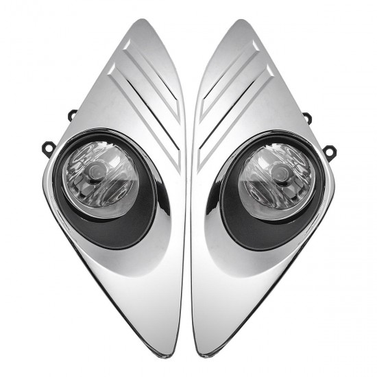 Car Front Bumper Fog Lights Lamps Kit with Chrome Covers Amber for Toyota Camry 2012-2014 Car Front Bumper Fog Lights Lamps Kit with Chrome Covers Amber for Toyota Camry 2012-2014