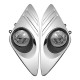 Car Front Bumper Fog Lights Lamps Kit with Chrome Covers Amber for Toyota Camry 2012-2014 Car Front Bumper Fog Lights Lamps Kit with Chrome Covers Amber for Toyota Camry 2012-2014