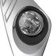 Car Front Bumper Fog Lights Lamps Kit with Chrome Covers Amber for Toyota Camry 2012-2014 Car Front Bumper Fog Lights Lamps Kit with Chrome Covers Amber for Toyota Camry 2012-2014