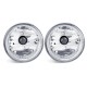 Car Front Bumper Fog Lights Lamps with Covers Pair For Toyota Prius 2004-2009