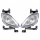 Car Front Bumper Fog Lights Lamps with Halogen Bulb Wiring Pair for Hyundai Elantra 2011-2013 Car Front Bumper Fog Lights Lamps with Halogen Bulb Wiring Pair for Hyundai Elantra 2011-2013