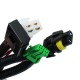 Car Front Bumper Fog Lights with H11 Bulbs Wiring Harness 6000K Pair for Toyota Yaris 4DR Sedan 2006-2011 Car Front Bumper Fog Lights with H11 Bulbs Wiring Harness 6000K Pair for Toyota Yaris 4DR Sedan 2006-2011