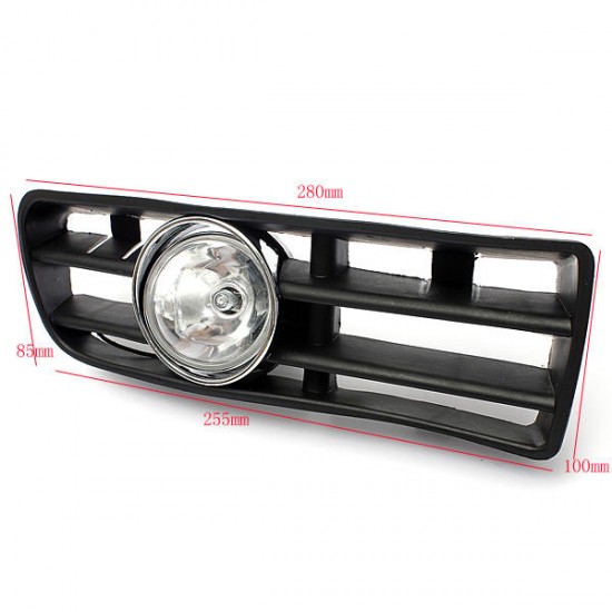 Car Front Fog Light Lamp Grille Set For VW GOLF 1998-2005 Black Car Front Fog Light Lamp Grille Set For VW GOLF 1998-2005 Black