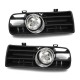 Car Front Fog Light Lamp Grille Set For VW GOLF 1998-2005 Black Car Front Fog Light Lamp Grille Set For VW GOLF 1998-2005 Black