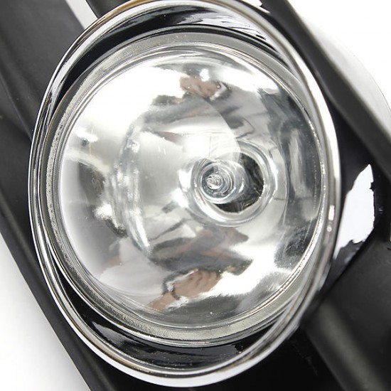 Car Front Fog Light Lamp Grille Set For VW GOLF 1998-2005 Black Car Front Fog Light Lamp Grille Set For VW GOLF 1998-2005 Black