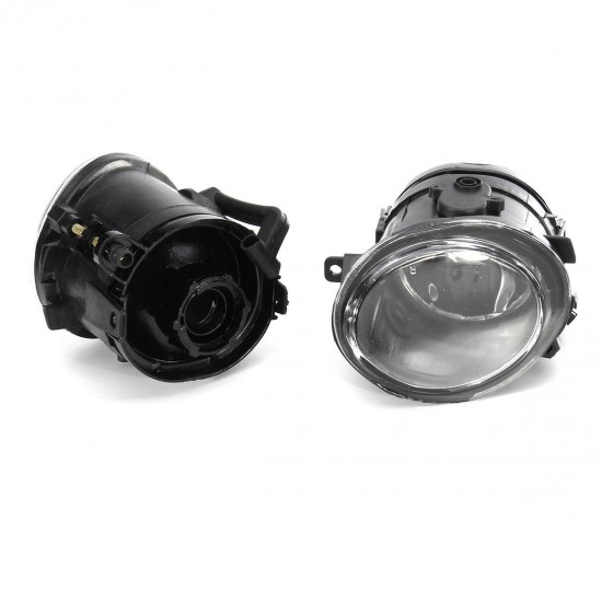 Car Front Fog Lights Shell with No Bulb Pair For BMW 3 Series E46 5 Series E39 M3 M5 1998-2004