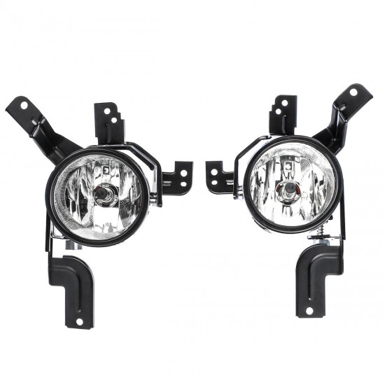Car Front Left/Right Fog Lights Lamps with H11 Halogen Bulb For Honda CR-V CRV 2007-2009 Car Front Left/Right Fog Lights Lamps with H11 Halogen Bulb For Honda CR-V CRV 2007-2009