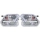 Car Front Left/Right LED Fog Lights Turn Signal Lamp with Bulb For Ford Escape Kuga 2017-2019 Car Front Left/Right LED Fog Lights Turn Signal Lamp with Bulb For Ford Escape Kuga 2017-2019
