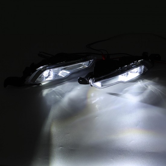 Car Left/Right LED Fog Lights For Ford Fusion Mondeo Explorer Sport