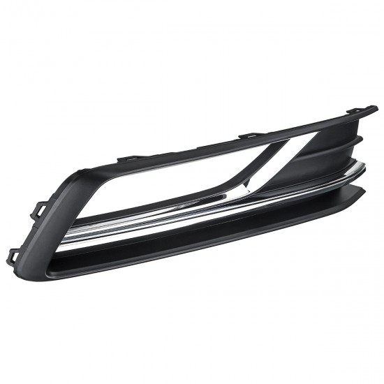 Car Right/Left Front Bumper Fog Light Grille Cover Trim Bezel For VW Passat B8 2016-2018 Car Right/Left Front Bumper Fog Light Grille Cover Trim Bezel For VW Passat B8 2016-2018