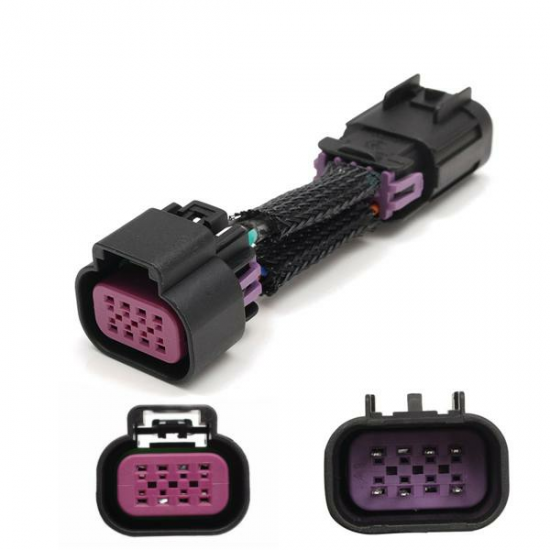 Daytime Running Light Fog Light Plug Adapter Harness For Chevrolet Camaro 10-14 Daytime Running Light Fog Light Plug Adapter Harness For Chevrolet Camaro 10-14