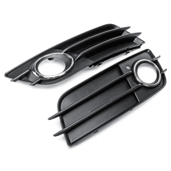 Front Bumper Fog Light Grille Grill Left/Right for Audi A4 B8 2008-2012 Front Bumper Fog Light Grille Grill Left/Right for Audi A4 B8 2008-2012