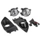 Front Bumper Fog Light Lamps With Bulbs+Switch+Cover Kit For Honda Fit 2015-2017 Front Bumper Fog Light Lamps With Bulbs+Switch+Cover Kit For Honda Fit 2015-2017