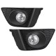 Front Bumper Fog Light Lamps With Bulbs+Switch+Cover Kit For Honda Fit 2015-2017 Front Bumper Fog Light Lamps With Bulbs+Switch+Cover Kit For Honda Fit 2015-2017