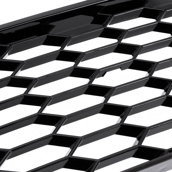 Front Fog Light Lamp Cover Grille Grill Honeycomb Hex Chrome Silver For Audi A5 S-Line S5 B8 RS5 2008-2012 Front Fog Light Lamp Cover Grille Grill Honeycomb Hex Chrome Silver For Audi A5 S-Line S5 B8 RS5 2008-2012