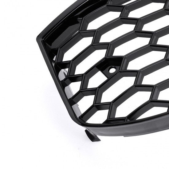 Front Fog Light Lamp Cover Grille Grill Honeycomb Hex Chrome Silver For Audi A5 S-Line S5 B8 RS5 2008-2012 Front Fog Light Lamp Cover Grille Grill Honeycomb Hex Chrome Silver For Audi A5 S-Line S5 B8 RS5 2008-2012