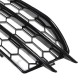Front Fog Light Lamp Grille Grill Cover Honeycomb Hex Chrome Silver For Audi A3 8P S-Line 2009-2012 Front Fog Light Lamp Grille Grill Cover Honeycomb Hex Chrome Silver For Audi A3 8P S-Line 2009-2012