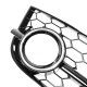 Front Fog Light Lamp Grille Grill Cover Honeycomb Hex RS Style Chrome Silver For Audi TT 8J 2006-2014 Front Fog Light Lamp Grille Grill Cover Honeycomb Hex RS Style Chrome Silver For Audi TT 8J 2006-2014