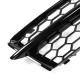 Front Fog Light Lamp Grille Grill Cover Honeycomb Hex RS Style Chrome Silver For Audi TT 8J 2006-2014 Front Fog Light Lamp Grille Grill Cover Honeycomb Hex RS Style Chrome Silver For Audi TT 8J 2006-2014