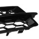 Front Fog Light Lamp Grille Grill Cover Honeycomb Hex RS Style Glossy Black For Audi TT 8J 2006-2014 Front Fog Light Lamp Grille Grill Cover Honeycomb Hex RS Style Glossy Black For Audi TT 8J 2006-2014