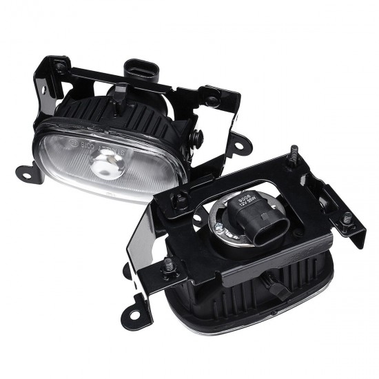 Front Fog Lights Lamp With Bulds Pair For Mitsubishi Outlander 2003-2006 Front Fog Lights Lamp With Bulds Pair For Mitsubishi Outlander 2003-2006