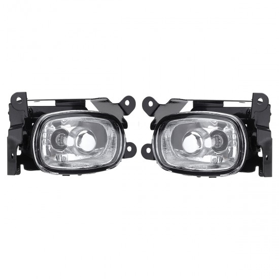 Front Fog Lights Lamp With Bulds Pair For Mitsubishi Outlander 2003-2006 Front Fog Lights Lamp With Bulds Pair For Mitsubishi Outlander 2003-2006
