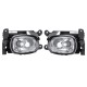 Front Fog Lights Lamp With Bulds Pair For Mitsubishi Outlander 2003-2006