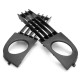 Front Low Bumper Fog Lamp Light Grille Grill For Audi A6 C5 2002-2005 Front Low Bumper Fog Lamp Light Grille Grill For Audi A6 C5 2002-2005