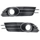Front Lower Bumper Fog Light Grille Lamp Cover Vent Pair for AUDI A6 C7 2011-2017 Front Lower Bumper Fog Light Grille Lamp Cover Vent Pair for AUDI A6 C7 2011-2017