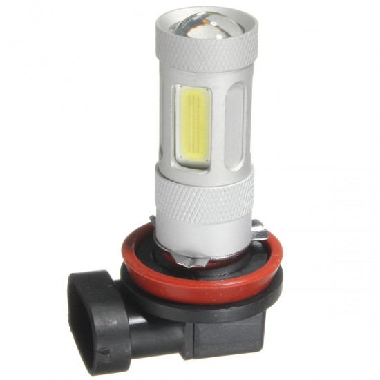 H11 24W LED COB Car Fog Running DRL White Light Bulbs 12V-24V Lamp