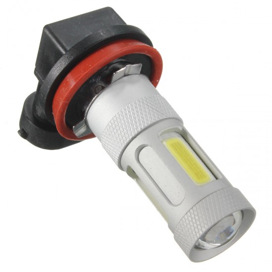 H11 24W LED COB Car Fog Running DRL White Light Bulbs 12V-24V Lamp