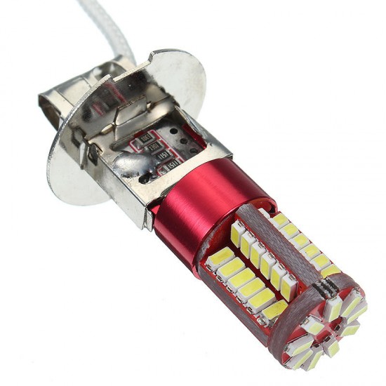H3 3014/4014 57SMD LED DC12-24V 250mA White 6000K Car Fog Light H3 3014/4014 57SMD LED DC12-24V 250mA White 6000K Car Fog Light