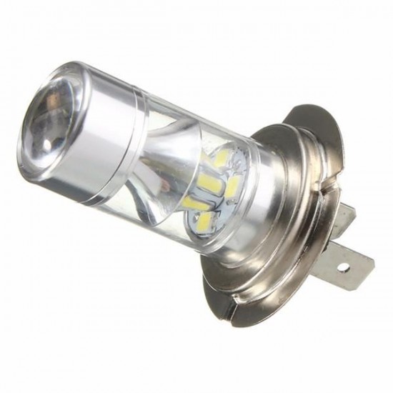 H7 2323 Fog Running Light White High Power LED Car Bulbs 60W 6000K 10-30V