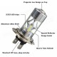 H7 2835 12SMD LED Car White Fog Light DRL 550LM DC 10 to 30V 6500K H7 2835 12SMD LED Car White Fog Light DRL 550LM DC 10 to 30V 6500K