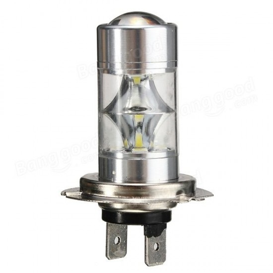 H7 2835 12SMD LED Car White Fog Light DRL 550LM DC 10 to 30V 6500K H7 2835 12SMD LED Car White Fog Light DRL 550LM DC 10 to 30V 6500K
