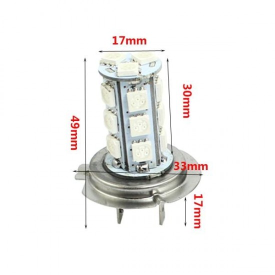 H7 5050 18SMD Car White LED Fog Light Daytime Running Light Bulb H7 5050 18SMD Car White LED Fog Light Daytime Running Light Bulb