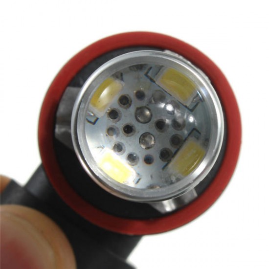 H8 H11 12 SMD 2835 LED Light 60W Car Fog Driving Light Bulb