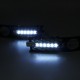 LED Mesh Front Fog Light Cover Plating Mesh Grille Yellow Flowing Turn Signal Lamp White DRL For Audi A4 B6 2001-2005 LED Mesh Front Fog Light Cover Plating Mesh Grille Yellow Flowing Turn Signal Lamp White DRL For Audi A4 B6 2001-2005